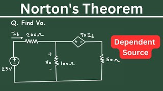 Nortons Theorem with Dependent Source Problem [upl. by Annayek999]