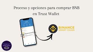 🤔¿Cómo comprar BNB en Trust Wallet con tu tarjeta amp cómo transferir BNB de una Trust Wallet a otra [upl. by Eciened]