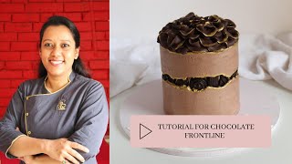 Chocolate Fault Line Cake Tutorial [upl. by Eisaj]