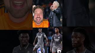 Los nervios de Ancelotti futbol realmadrid ancelotti celta LALIGA [upl. by Lekkim519]