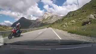 Tirano  Morteratsch Dashcam timelapse Strade 25082021 [upl. by Attolrahc]