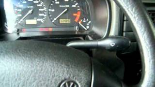 VW Caddy 19 SDI Cold Start [upl. by Eveivenej]