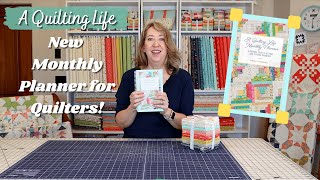 A Quilting Life Monthly Planner Introduction [upl. by Chader365]