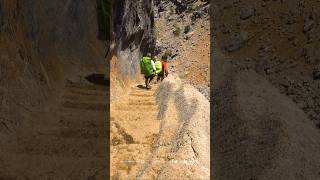 The ancient steps of Dejpart on the migration route of Bakhtiari nomads  پله های باستانی دژپارت [upl. by Bowman]