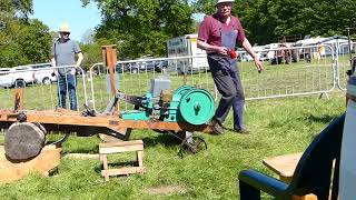 Avon dragsaw at Stradsett rally [upl. by Stern]