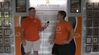 CarsonNewman Mens and Womens Tennis Head Coach Jon Parker Previews LMU Invitational 91423 [upl. by Banna]