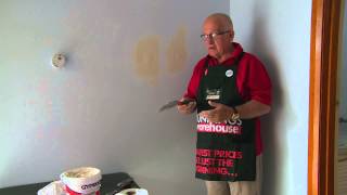 How To Repair A Hole In A Plaster Wall  DIY At Bunnings Howtoguide [upl. by Rabkin]