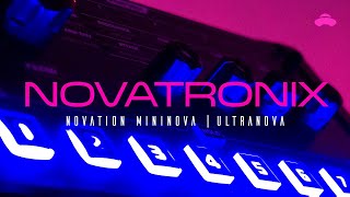 Novation MininovaUltranova Demo  Novatronix Soundset [upl. by Anehta]