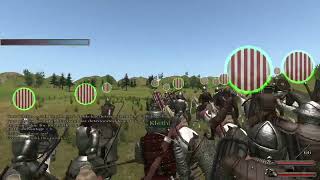 Mount and Blade Warband village raid cavalry rescue [upl. by Lleruj]