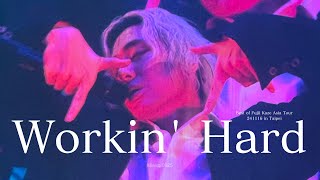 藤井 風 “Workin Hard”  241116 Best of Fujii Kaze Asia Tour in Taipei [upl. by Coraline]