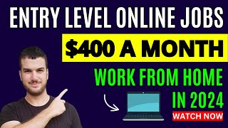 Entry Level Work From Home Jobs  Online Jobs For Beginners  Earn Money Online From Home [upl. by Gelman255]