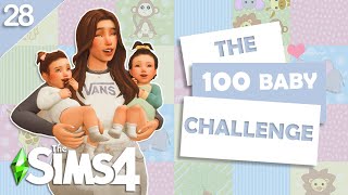 forcing my sim to have babies  THE SIMS 4 100 BABY CHALLENGE🍼 part 28 [upl. by Gnirps388]