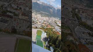 Bergisel Ski Jumping in Innsbruck Austria shortvideo [upl. by Yelac]