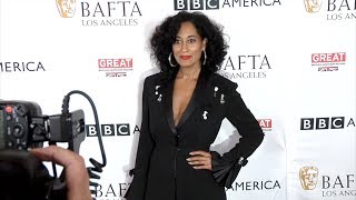 Tracee Ellis Ross 2017 BAFTA LA TV Tea Party Red Carpet [upl. by Seow]