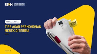 TIPS AGAR PERMOHONAN MEREK DITERIMA  BELAJAR KILAT [upl. by Ycniuqal]