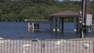 Stillwater flooding St Croix River expected to crest on Monday after heavy rain [upl. by Lleder804]