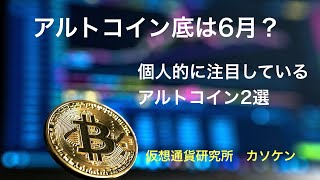 アルトコインの底打ちは6月？個人的に注目しているアルトコイン2選 仮想通貨研究所 カソケン [upl. by Ingaberg982]