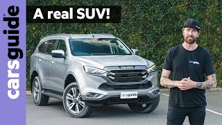 Whats changed Isuzu MUX 2023 review  Updated family SUV takes 4WD fight to new Ford Everest [upl. by Richara]