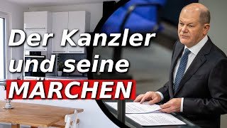 Das Ahrtal als Begründung für einen verfassungswidrigen Haushalt  Regierungserklärung von Scholz [upl. by Llednol]