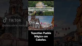 Tepoztlán Pueblo Mágico con cabañas mexico turismo mexicomaravilloso mexicantown [upl. by Anihta]