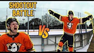 Trevor Zegras vs Mason McTavish Ultimate Shootout Showdown [upl. by Homere]