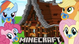 Baby My Little Pony Play Minecraft [upl. by Cohen]