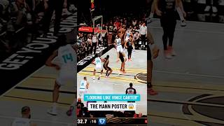 Tre Mann’s Insane Poster Dunk 😱🔥shorts [upl. by Blasius334]