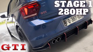 UNE POLO GTI STAGE 1 DE 280 CHEVAUX DANS UNE CONFIGURATION INCROYABLE 🥵🔥 [upl. by Afas]