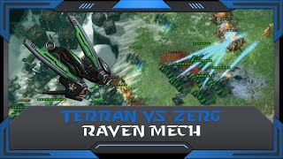 StarCraft 2 RuFF Highlight Raven Mech [upl. by Ras]