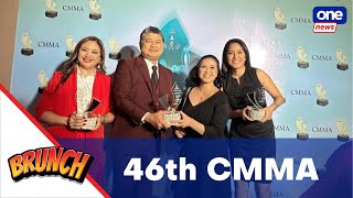 Brunch  Cignal TV TV5 923 True FM win at 46th CMMA [upl. by Mayce]