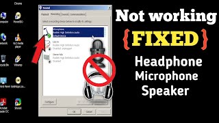 How to fix Microphone Not Working in PC Hindi  Microphone not working window 11 window 10 profe [upl. by Debo]