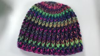 Comment faire un bonnet facile et rapide au crochet enfants et adultes  tuto en pas à pas [upl. by Dela882]