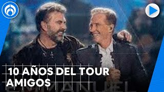 ¡10 años del tour ‘Amigos’ de Emmanuel y Mijares Así lo recuerdan [upl. by Roshelle560]