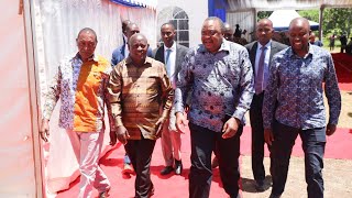 Why Former President Uhuru left a funeral in Nyeri before DP Gachaguas arrival [upl. by Matless516]