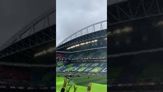 Seattle Sounders chant before mls final [upl. by Soilissav]