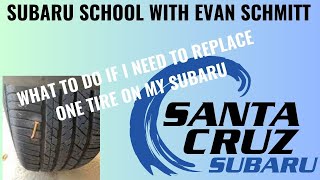 Do I need to replace all 4 tires on my Subaru [upl. by Ecineg]