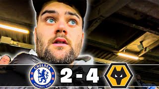 Fans BOO Players And Chant Against Boehly amp Clearlake  Chelsea 2  4 Wolves  Vlog Alex [upl. by Lebatsirc245]