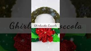 Ghirlanda Coccola perfiloesegno crochet uncinetto ideenatale [upl. by Leslee]