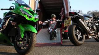 Kawasaki ZZR1400 vs H2  Features  Motorcyclenewscom [upl. by Notsur]