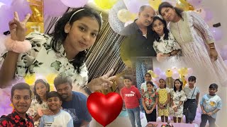 Sai Sameekshas Birthday Vlog2022024 🎊✨ Tanush Vlogs [upl. by Melvena900]