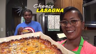 Cheesy Lasagna  So Easy to Make amp Delicious [upl. by Pliam]