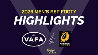 VAFA v PFL Men’s Rep Footy Highlights [upl. by Nodyl20]