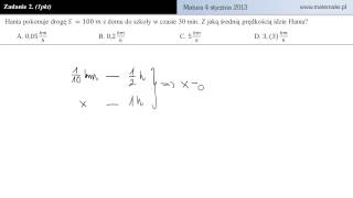 Zadanie 2  matura próbna 4 styczeń 2013 [upl. by Oderfliw]