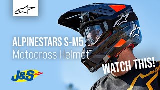 Alpinestars SM5 Motocross Helmet [upl. by Araldo]