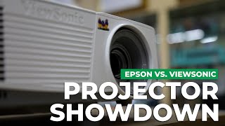 EPSON vs ViewSonic Projector Showdown [upl. by Mcclenaghan]