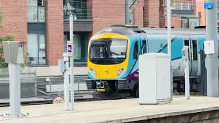 TPE Class 185 arrived Leeds for Manchester Piccadilly [upl. by Stouffer]