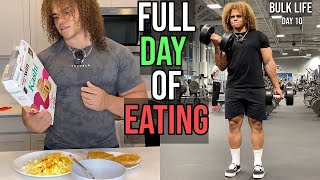 Full Day of Eating amp Arm Workout  Bulk Life Day 10 [upl. by Allen]