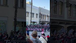 Rose Parade Marching Bands Jenks High School  Trojan Pride [upl. by Hinman]