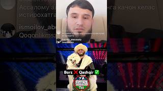 Humoyun Tuhtamuradov Borz nomidan Qashqirga o’tishini sababini aytib o’tdi shorts uzb mma ufc [upl. by Larok]