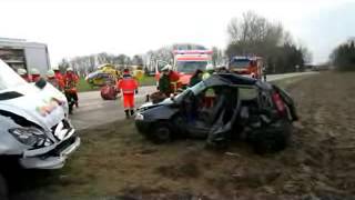 B20Unfall bei Bruckmühl 21032013 [upl. by Nolrev]